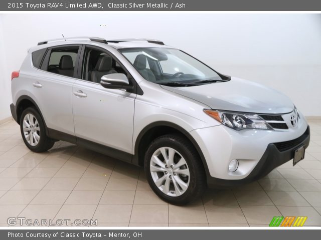2015 Toyota RAV4 Limited AWD in Classic Silver Metallic
