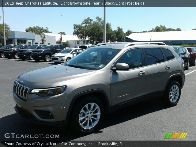 2019 Jeep Cherokee Latitude in Light Brownstone Pearl