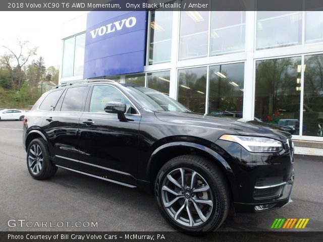 2018 Volvo XC90 T6 AWD Momentum in Onyx Black Metallic