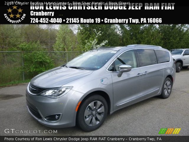 2018 Chrysler Pacifica Hybrid Limited in Billet Silver Metallic