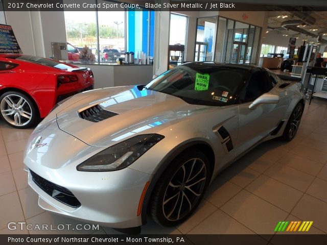 2017 Chevrolet Corvette Grand Sport Coupe in Blade Silver Metallic