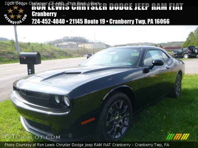 2018 Dodge Challenger GT AWD in Pitch Black