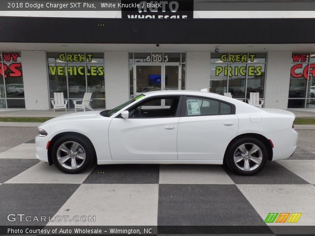 2018 Dodge Charger SXT Plus in White Knuckle
