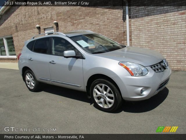 2013 Nissan Rogue SL AWD in Brilliant Silver