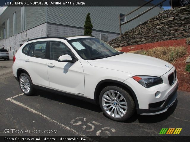 2015 BMW X1 xDrive28i in Alpine White