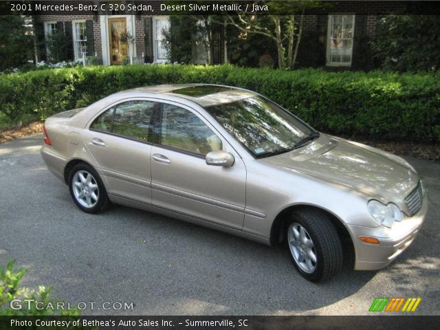 2001 Mercedes-Benz C 320 Sedan in Desert Silver Metallic