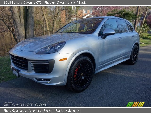 2018 Porsche Cayenne GTS in Rhodium Silver Metallic