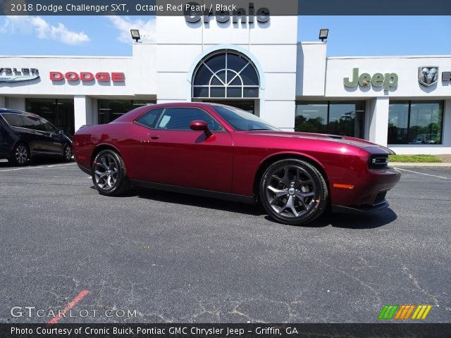 2018 Dodge Challenger SXT in Octane Red Pearl