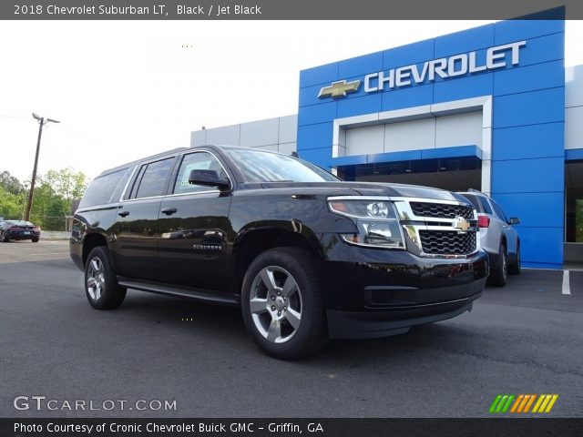 2018 Chevrolet Suburban LT in Black