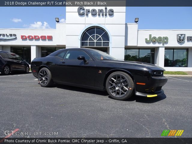 2018 Dodge Challenger R/T Scat Pack in Pitch Black