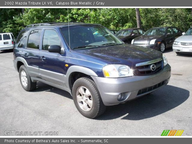 2002 Mazda Tribute LX V6 in Calypso Blue Metallic