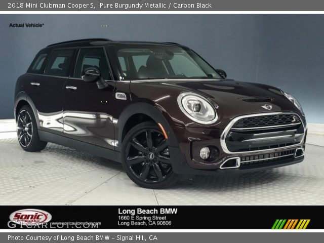 2018 Mini Clubman Cooper S in Pure Burgundy Metallic