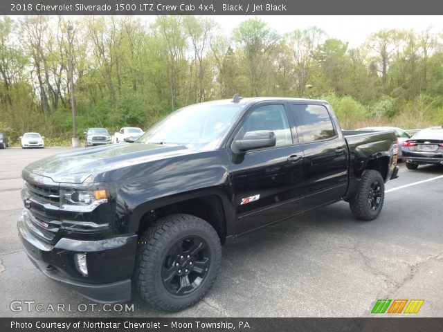 2018 Chevrolet Silverado 1500 LTZ Crew Cab 4x4 in Black