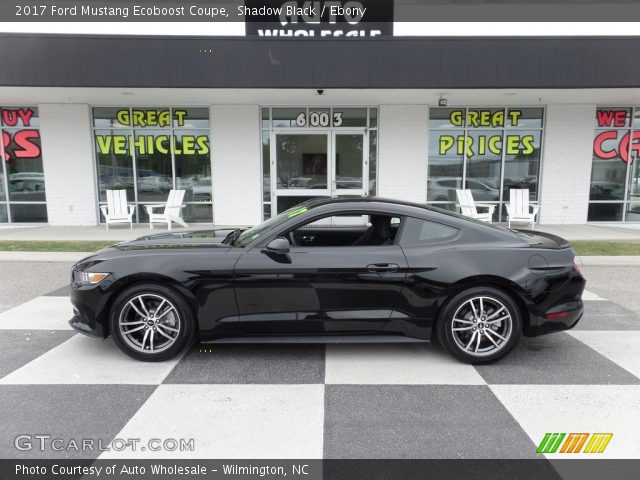 2017 Ford Mustang Ecoboost Coupe in Shadow Black