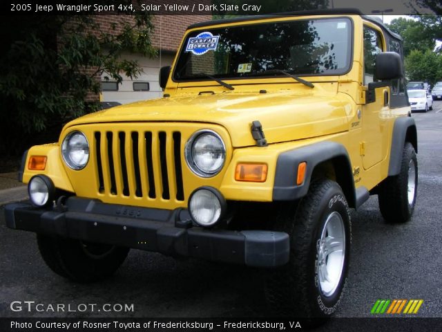 2005 Jeep Wrangler Sport 4x4 in Solar Yellow