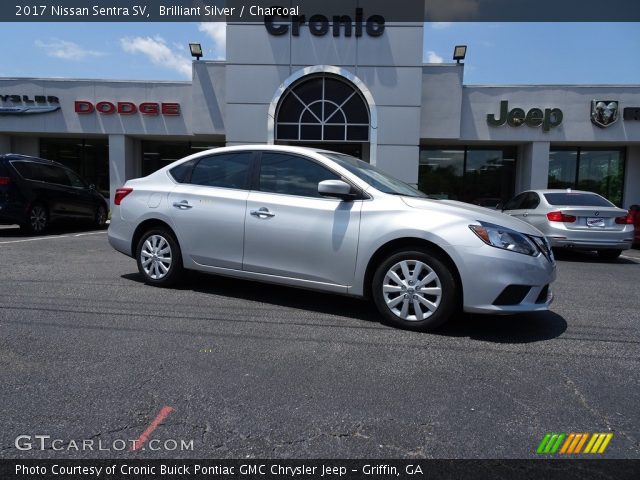 2017 Nissan Sentra SV in Brilliant Silver