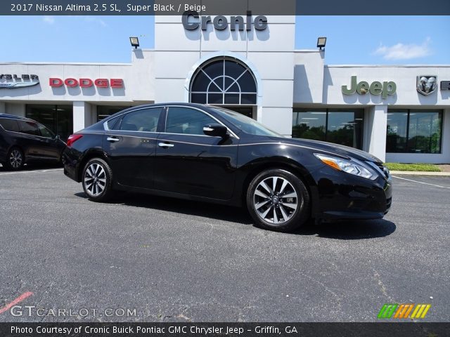 2017 Nissan Altima 2.5 SL in Super Black