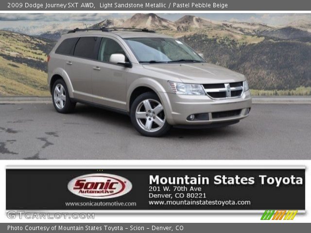 2009 Dodge Journey SXT AWD in Light Sandstone Metallic