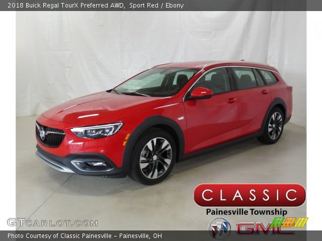 2018 Buick Regal TourX Preferred AWD in Sport Red
