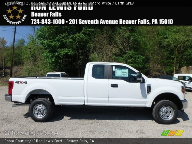 2018 Ford F250 Super Duty XL SuperCab 4x4 in Oxford White
