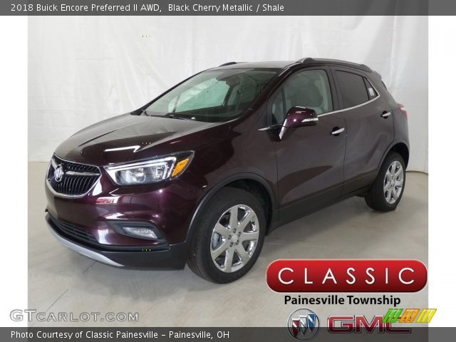 2018 Buick Encore Preferred II AWD in Black Cherry Metallic