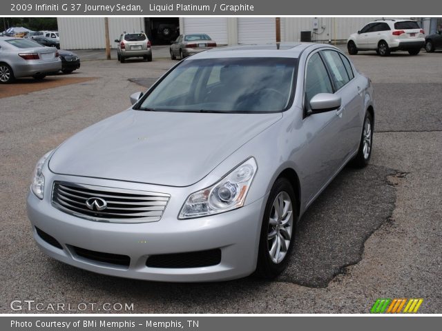 2009 Infiniti G 37 Journey Sedan in Liquid Platinum