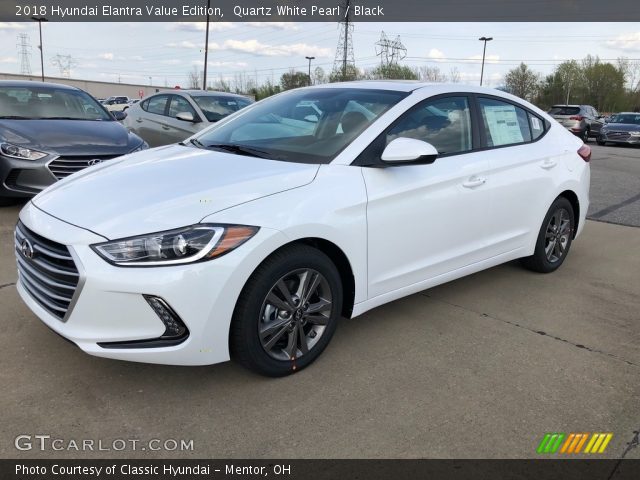 2018 Hyundai Elantra Value Edition in Quartz White Pearl