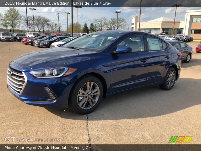 2018 Hyundai Elantra Value Edition in Lakeside Blue