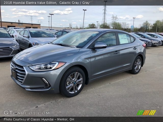 2018 Hyundai Elantra Value Edition in Galactic Gray