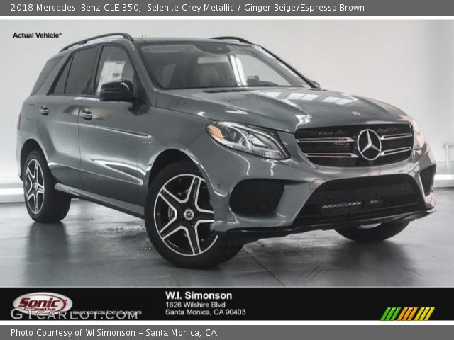 2018 Mercedes-Benz GLE 350 in Selenite Grey Metallic