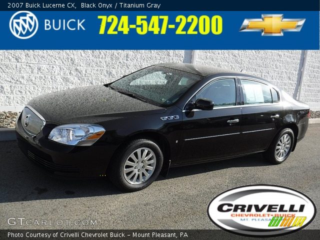2007 Buick Lucerne CX in Black Onyx