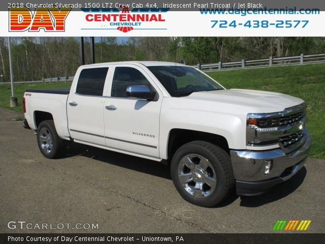 2018 Chevrolet Silverado 1500 LTZ Crew Cab 4x4 in Iridescent Pearl Tricoat