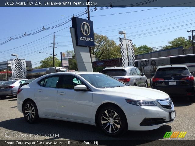2015 Acura TLX 2.4 in Bellanova White Pearl