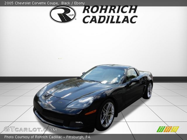 2005 Chevrolet Corvette Coupe in Black