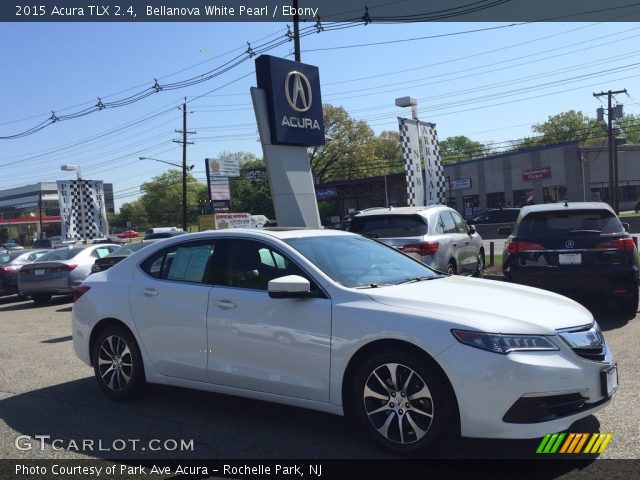 2015 Acura TLX 2.4 in Bellanova White Pearl