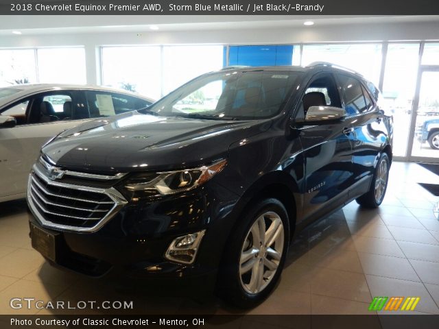 2018 Chevrolet Equinox Premier AWD in Storm Blue Metallic