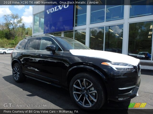 2018 Volvo XC90 T6 AWD Momentum in Onyx Black Metallic