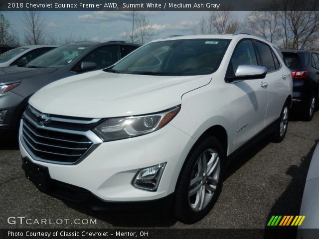 2018 Chevrolet Equinox Premier AWD in Summit White