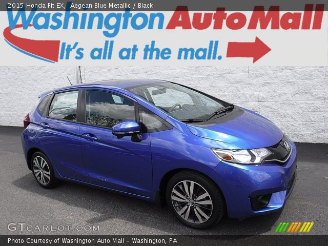 2015 Honda Fit EX in Aegean Blue Metallic