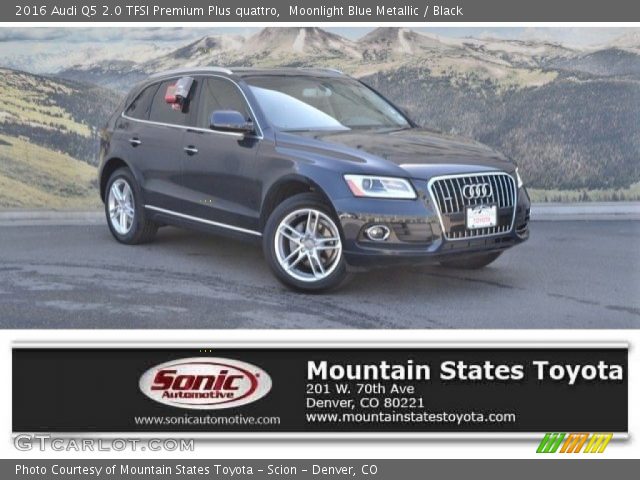 2016 Audi Q5 2.0 TFSI Premium Plus quattro in Moonlight Blue Metallic