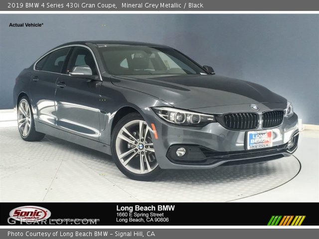 2019 BMW 4 Series 430i Gran Coupe in Mineral Grey Metallic