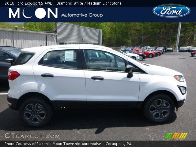 2018 Ford EcoSport S 4WD in Diamond White