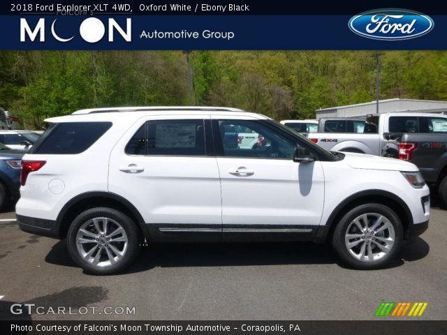 2018 Ford Explorer XLT 4WD in Oxford White