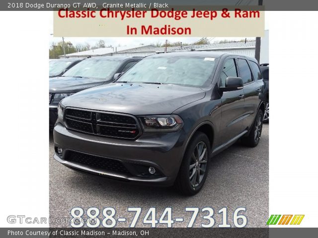 2018 Dodge Durango GT AWD in Granite Metallic