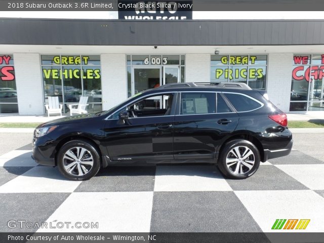 2018 Subaru Outback 3.6R Limited in Crystal Black Silica