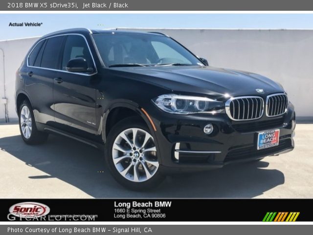 2018 BMW X5 sDrive35i in Jet Black