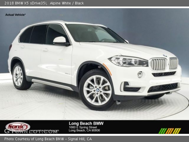 2018 BMW X5 sDrive35i in Alpine White