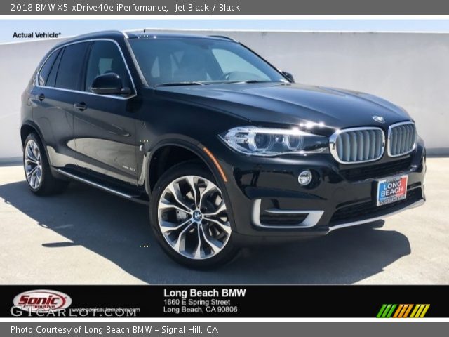 2018 BMW X5 xDrive40e iPerfomance in Jet Black