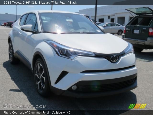 2018 Toyota C-HR XLE in Blizzard White Pearl