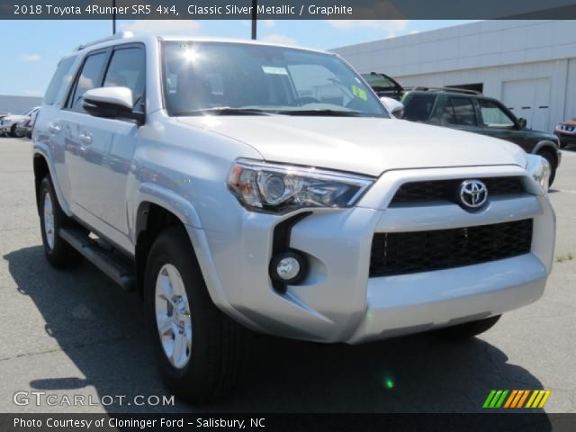 2018 Toyota 4Runner SR5 4x4 in Classic Silver Metallic